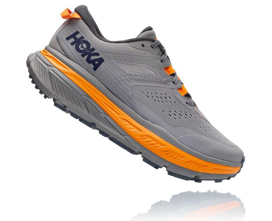 Hoka Australia One One Stinson Atr 6 - Mens Trail Shoes Grey - VOWPC-6958